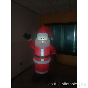 Santa inflable de vacaciones para Navidad